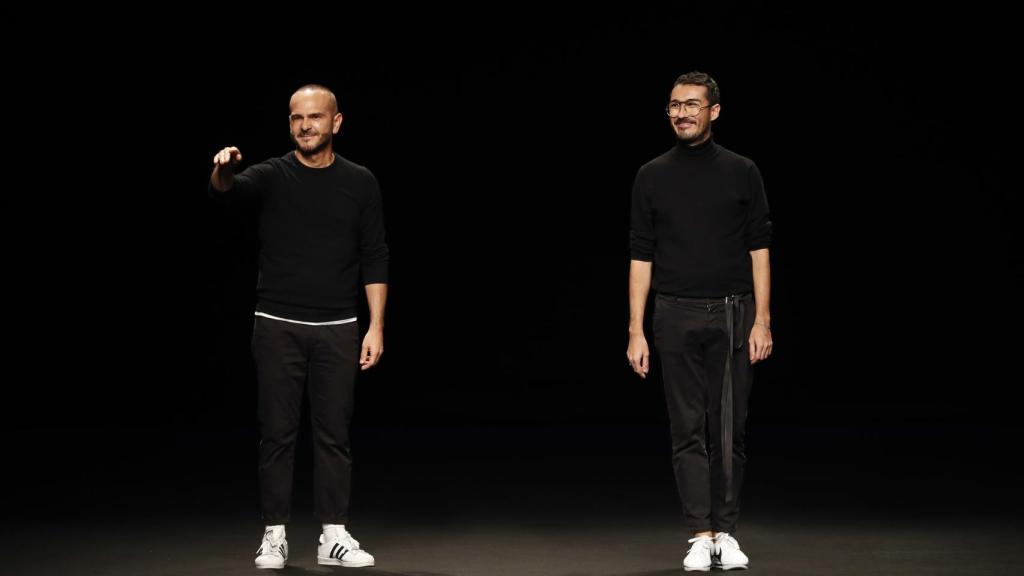 Los diseñadores Antonio Burillo y Juan Carlos Fernández.