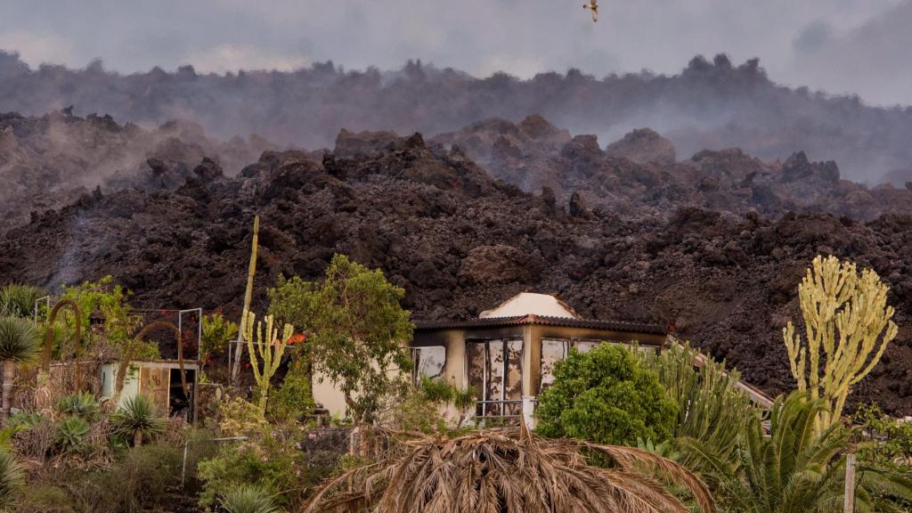 La erupción del volcán Cumbre Vieja en La Palma.