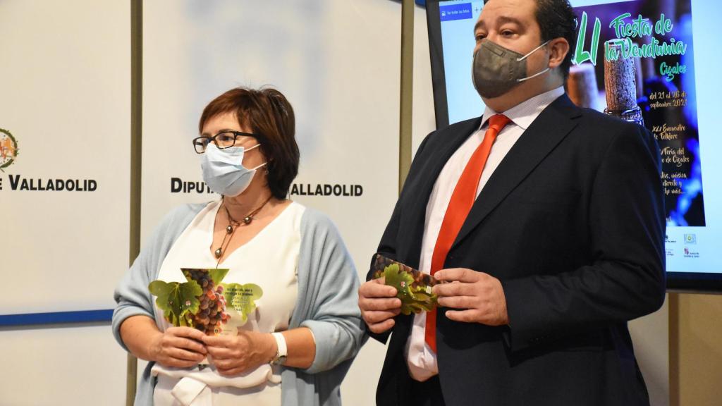 Marta Barrigón junto a José Ignacio Fernández