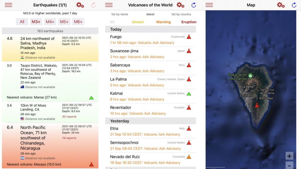 Volcanoes & Earthquakes