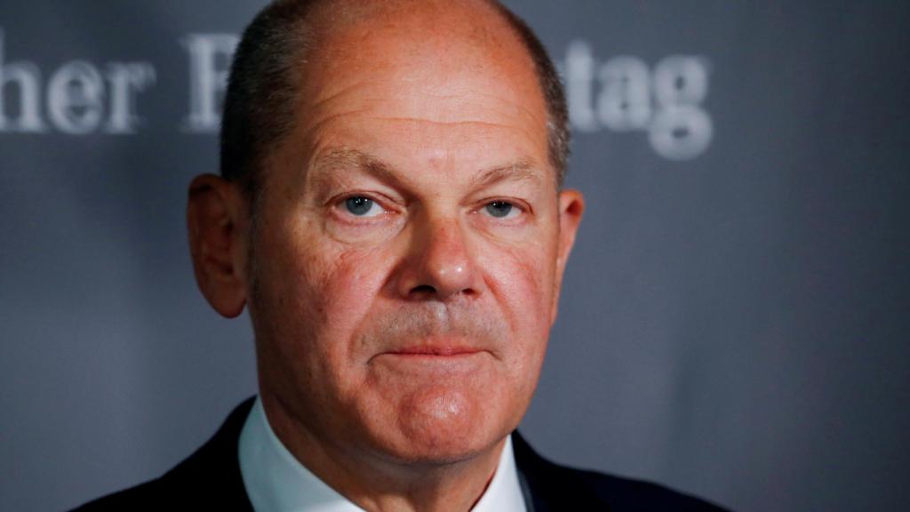 El candidato del SPD, Olaf Scholz