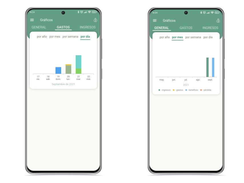 Gestor de finanzas gráficos