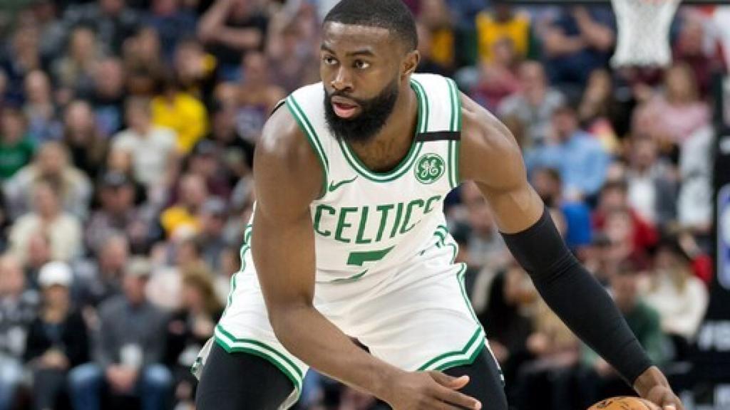 Jaylen Brown, con los Boston Celtics