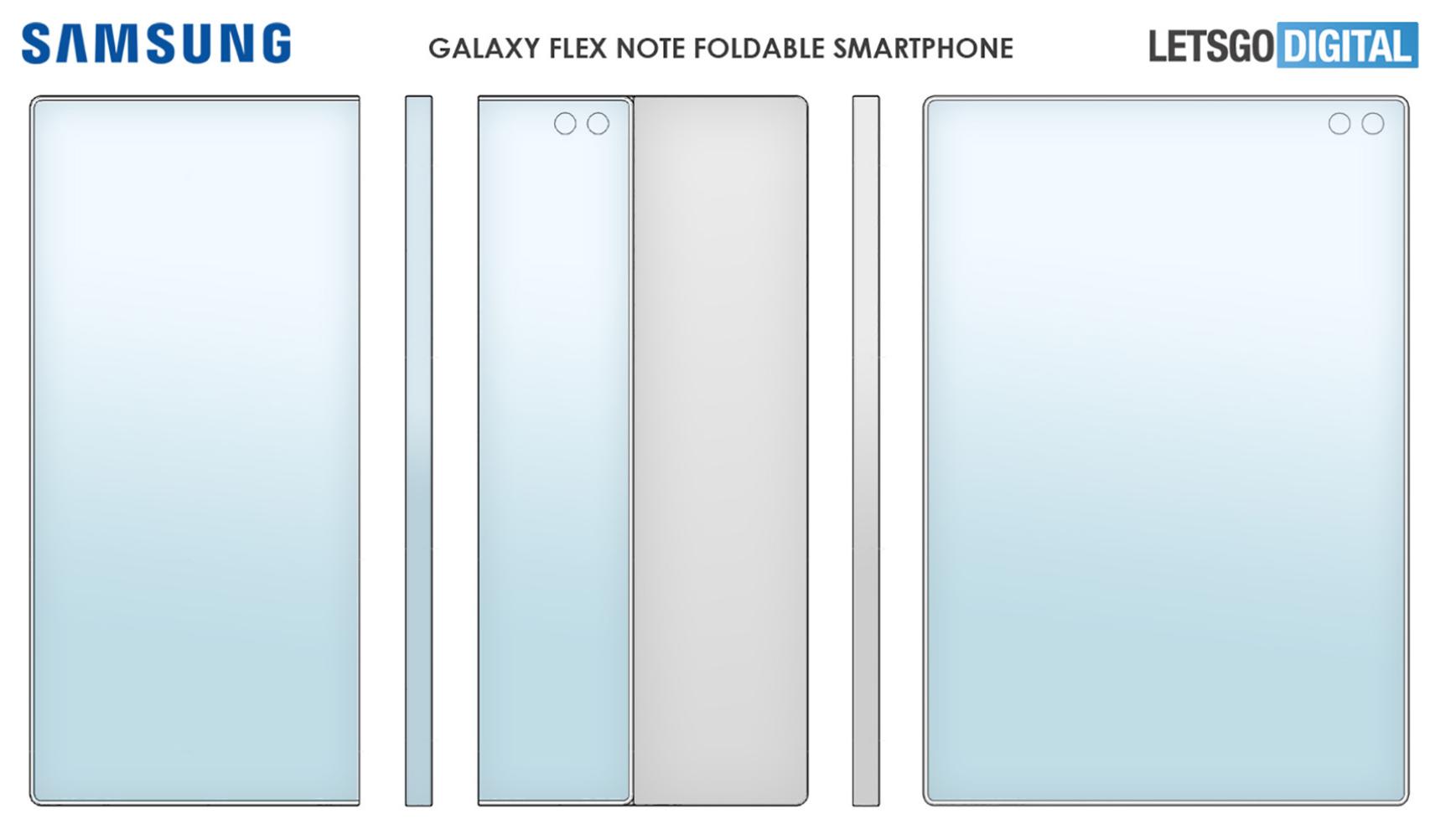 Una pantente descubierta deja esta imagen con el próximo Galaxy Note
