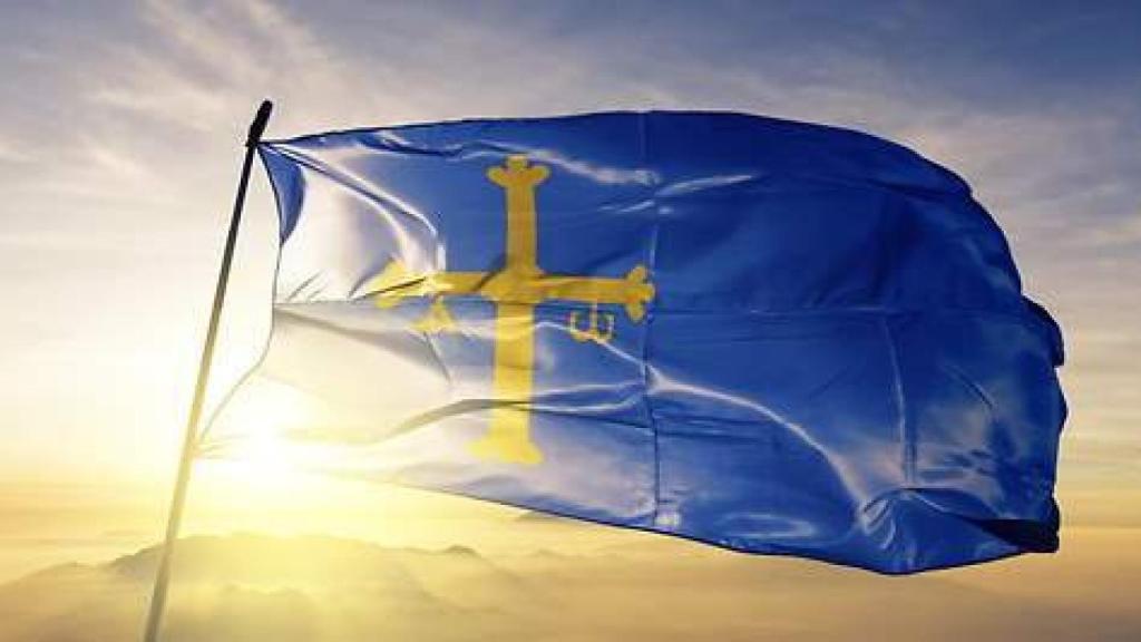 Bandera del Principado de Asturias. EP