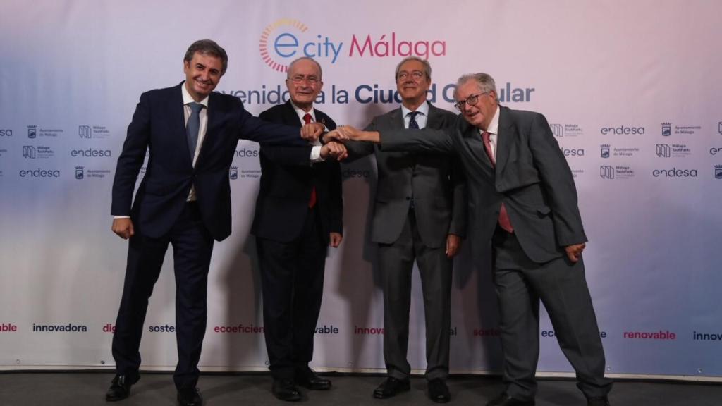 Rafael Sánchez Durán, Francisco de la Torre, Rogelio Velasco y Felipe Romera