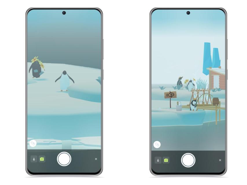 Modo foto en Isla Pingüino