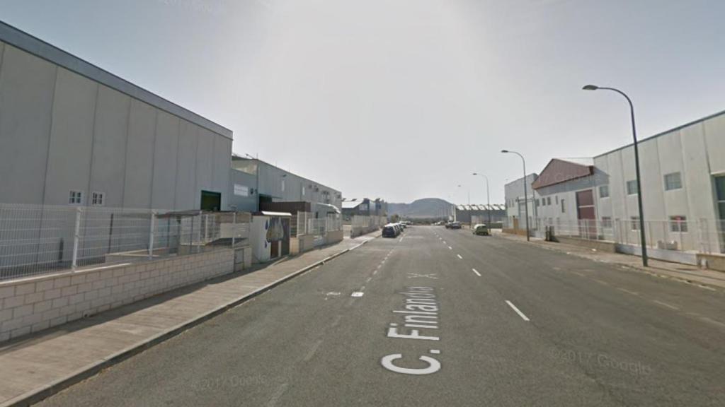 Calle Finlandia de Hellín, lugar donde se ha producido el siniestro. Foto: Google