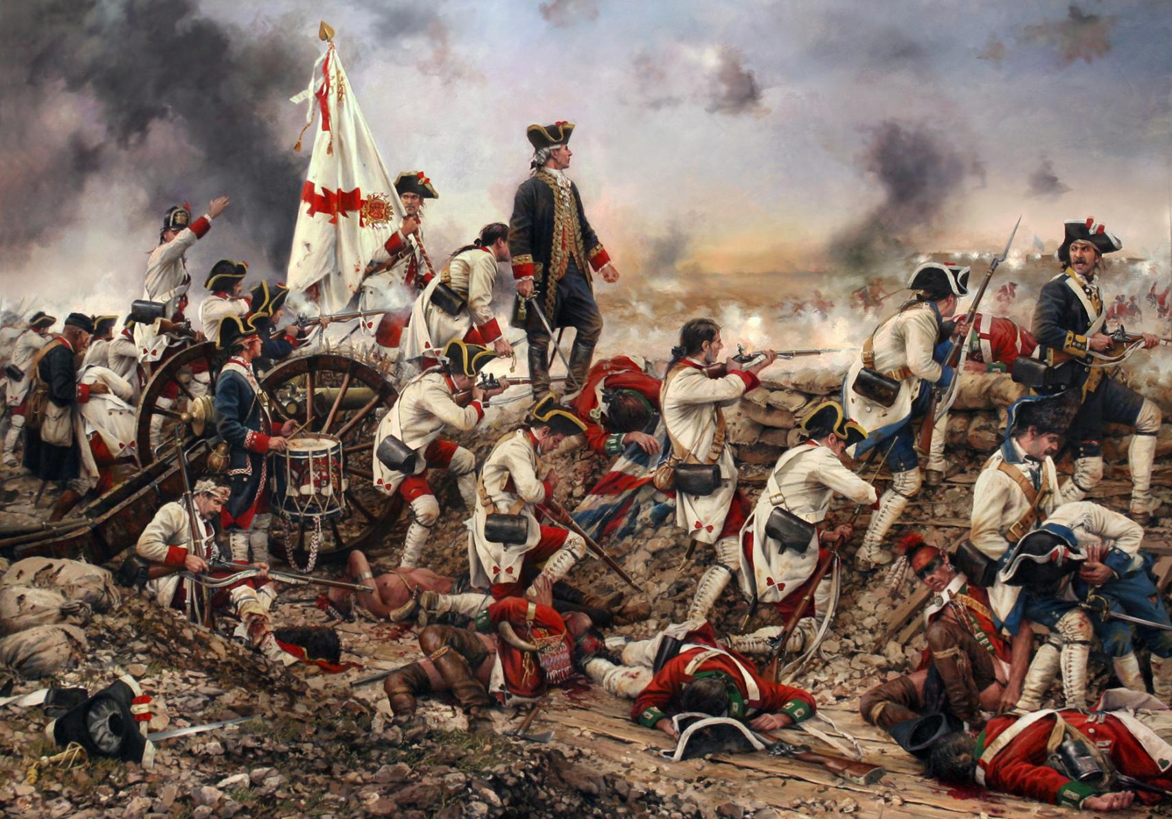 'Por España y por el Rey, Gálvez en América' de Augusto Ferrer-Dalmau.