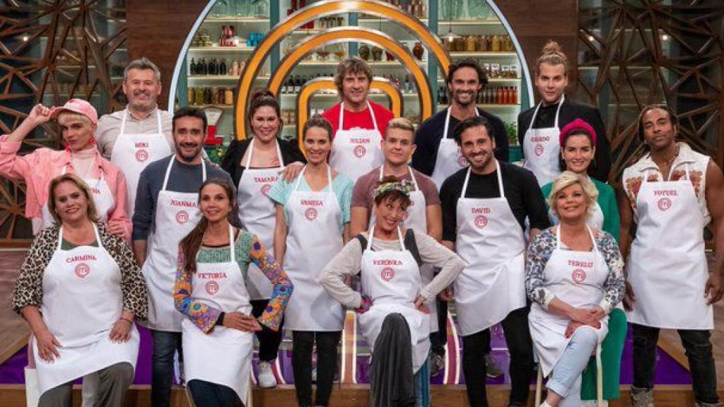 Los concursantes de 'MasterChef Celebrity'.