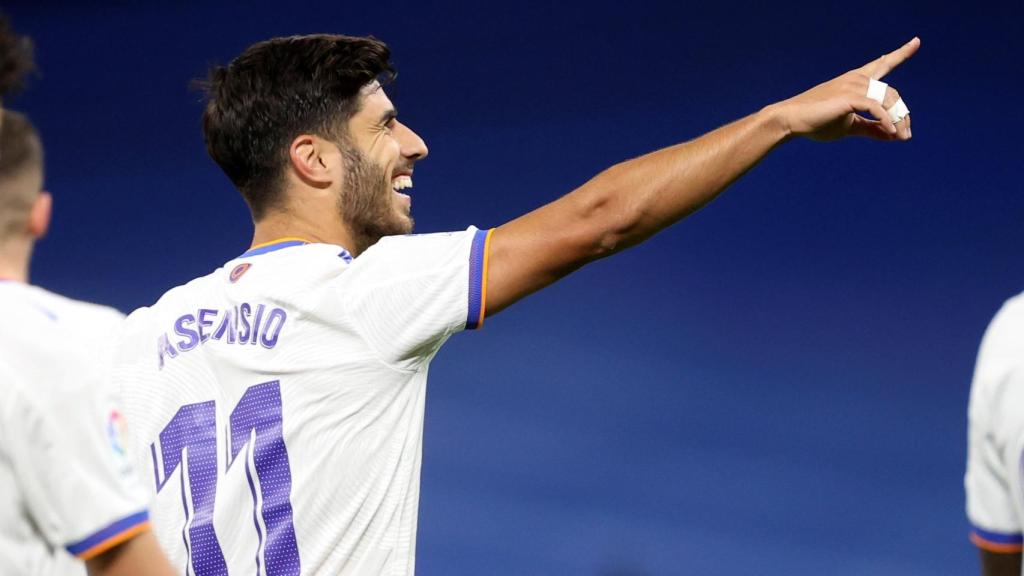 Marco Asensio, durante el Real Madrid - Mallorca