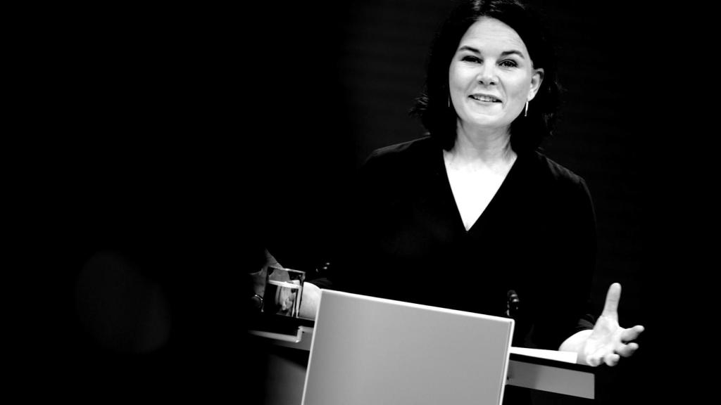 La líder de los verdes en Alemania,  Annalena Baerbock.