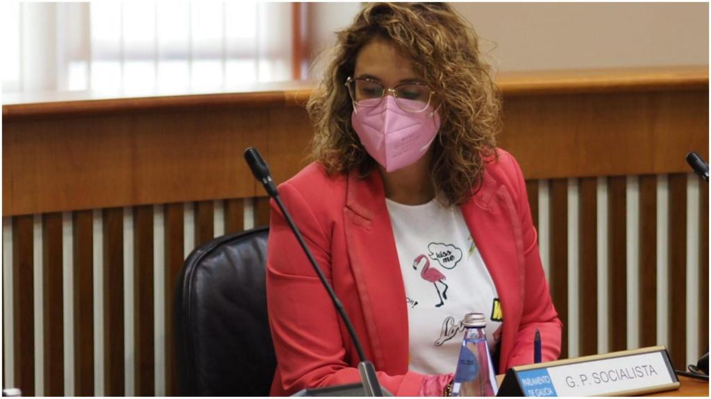 La portavoz de Infraestructuras, Patricia Otero.