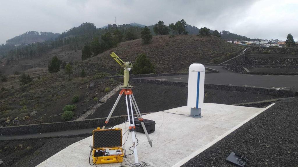 Un fotometro y un ceilometro para medir las particulas