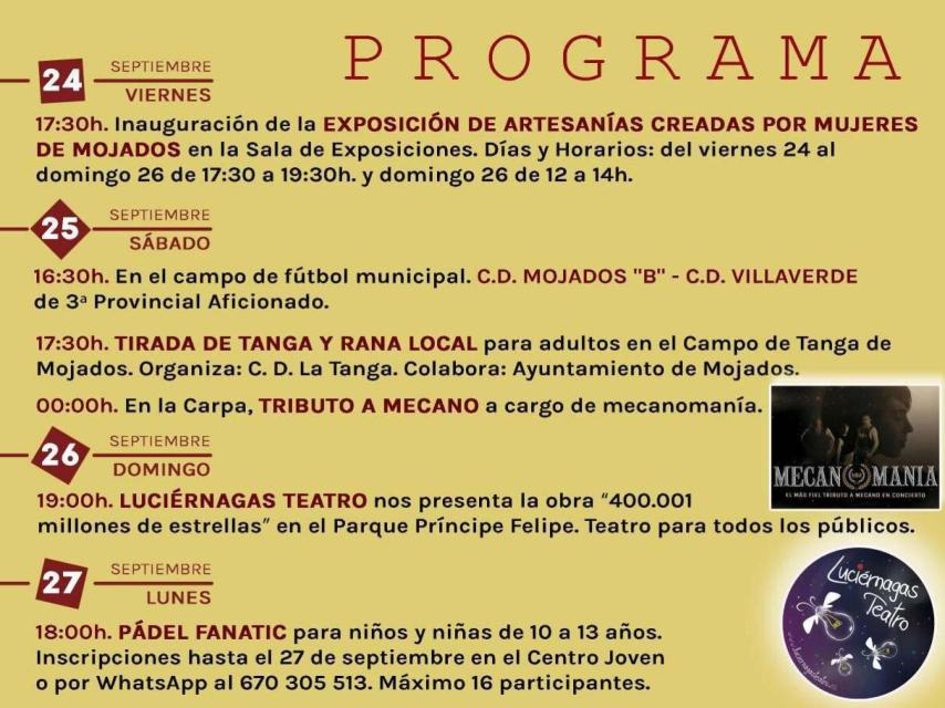 1. Valladolid Mojados Fiestas Nuestra Señora del Rosario 2021