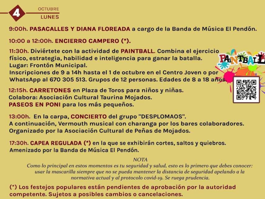 7. Valladolid Mojados Fiestas Nuestra Señora del Rosario 2021