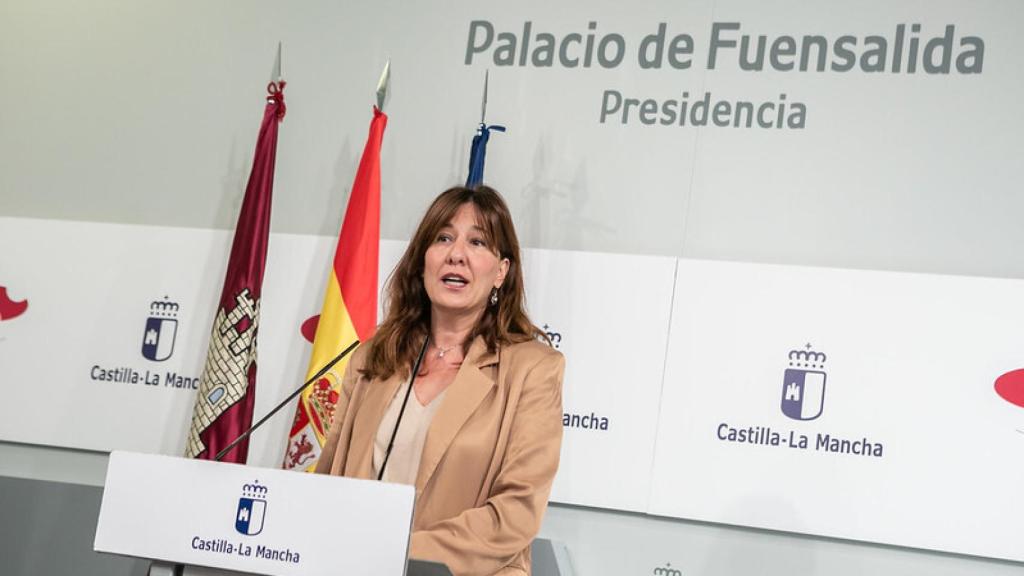 Blanca Fernández, consejera de Igualdad y portavoz del Gobierno regional.
