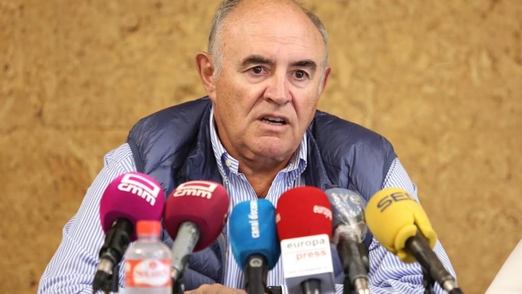 José María Fresneda en rueda de prensa.