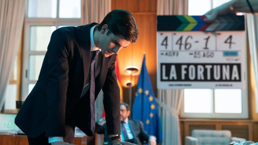 Rodaje de 'La fortuna'.