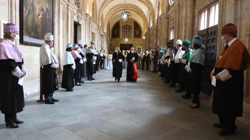 Ceremonia de apertura del curso universitario en la Upsa