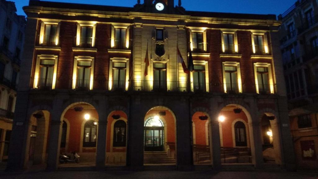 La fachada del Ayuntamiento de Zamora.