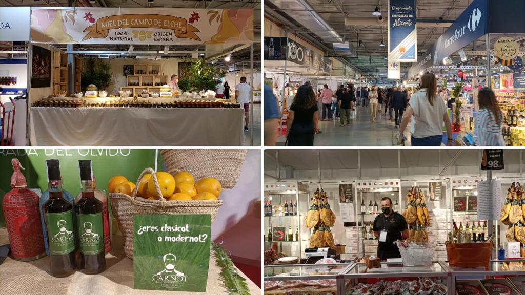 Algunos estands de Alicante Gastronómica.