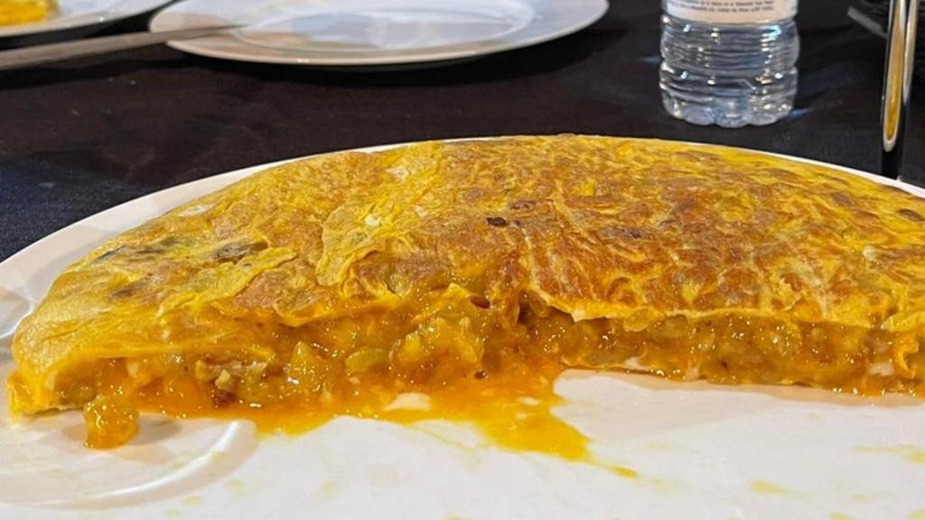 Tortilla del Restaurante La Encina (Palencia)