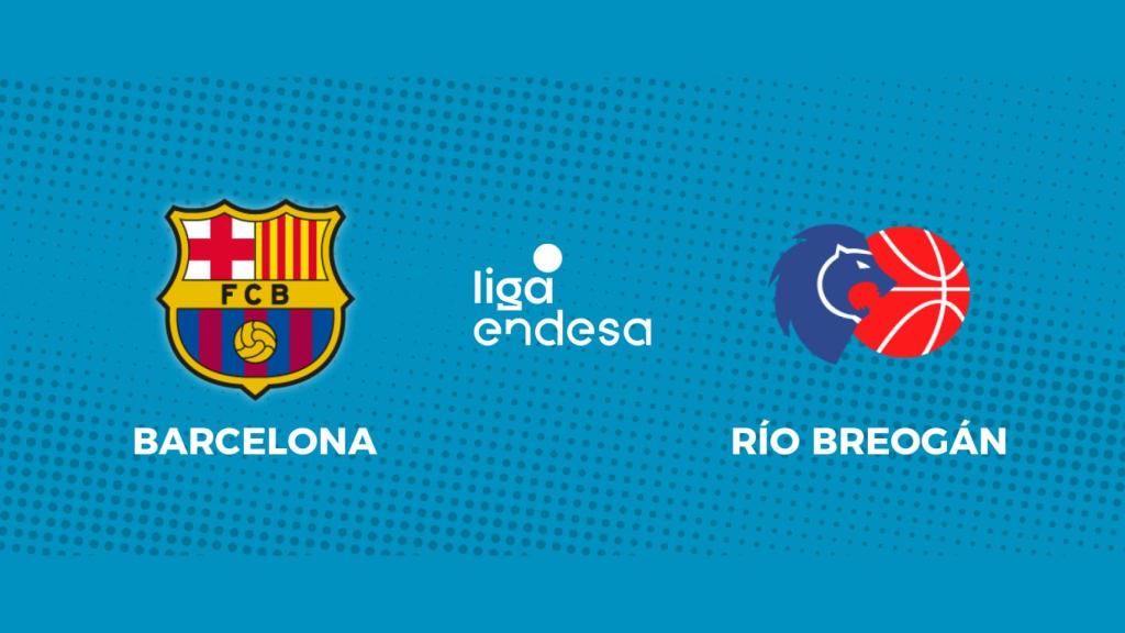 Barcelona - Río Breogán: siga en directo el partido de la Liga Endesa