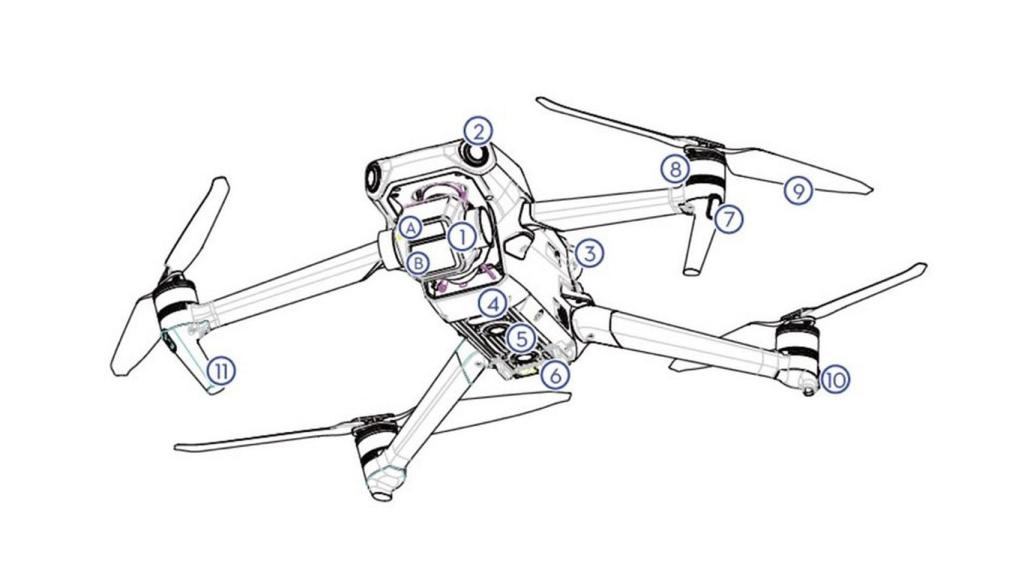 Supuesta maqueta del Mavic 3 Pro.