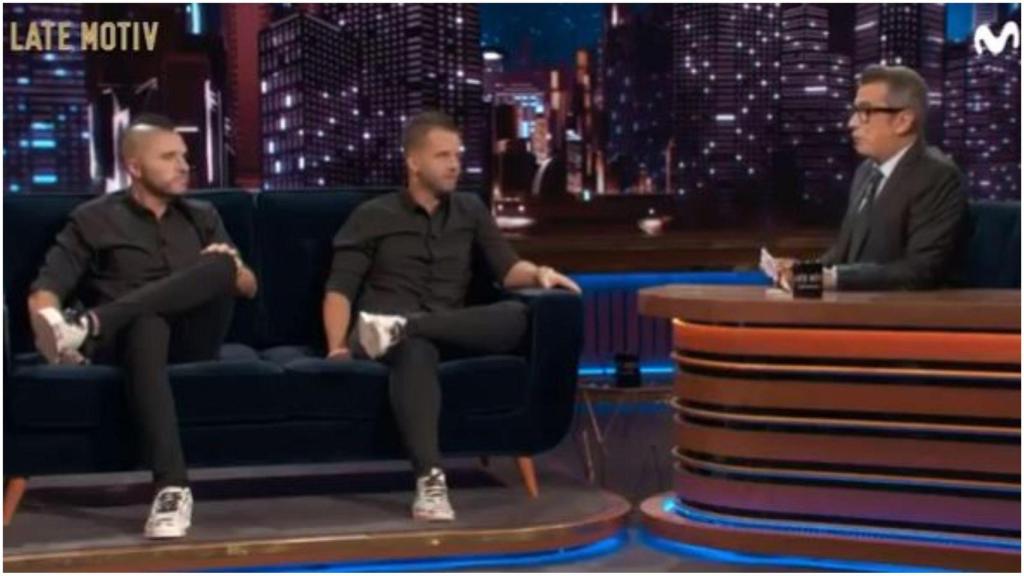 Buenafuente y Dabiz Muñoz.