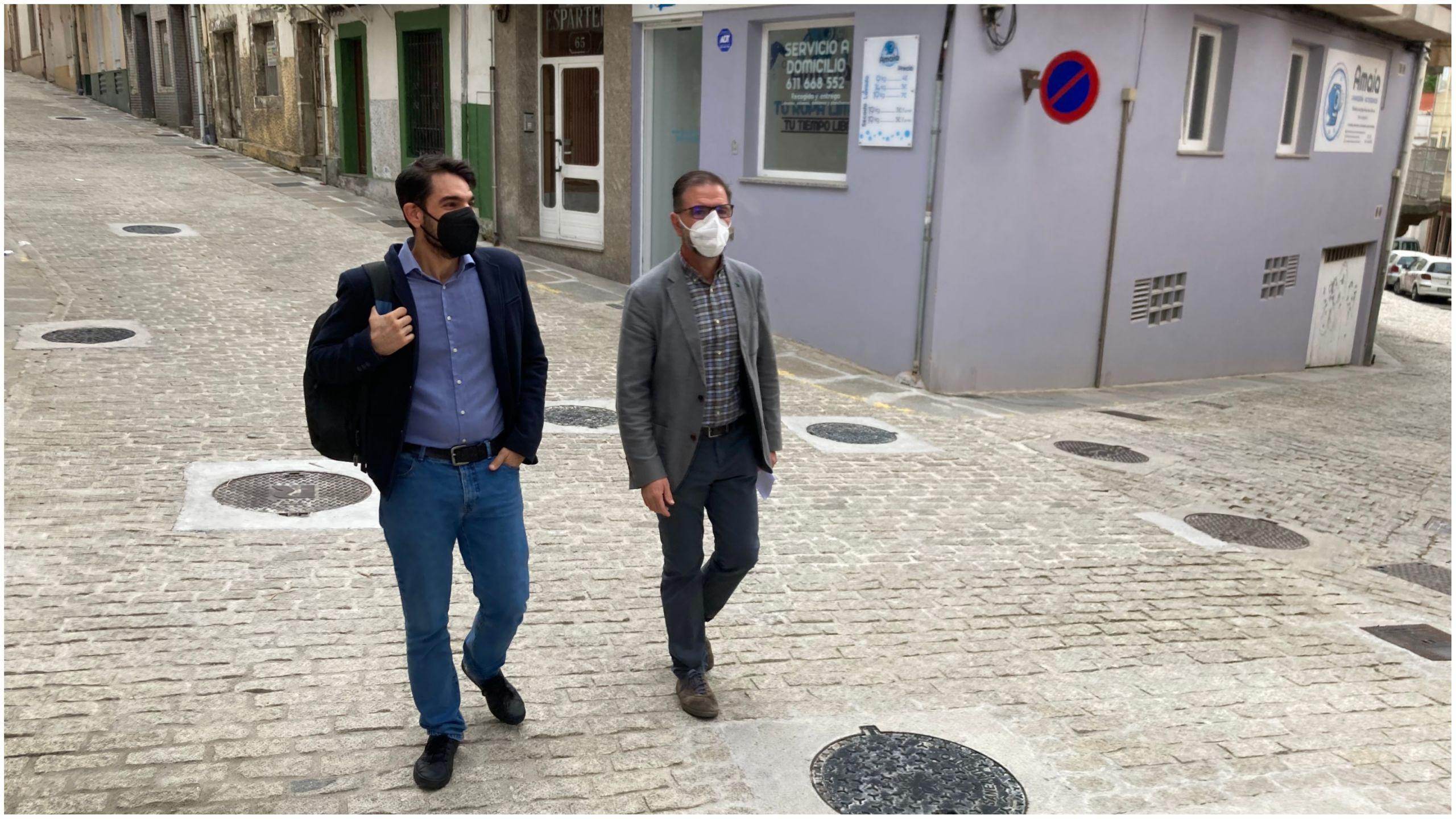 Imagen de registros al aire en Ferrol Vello. Foto: concello de Ferrol.