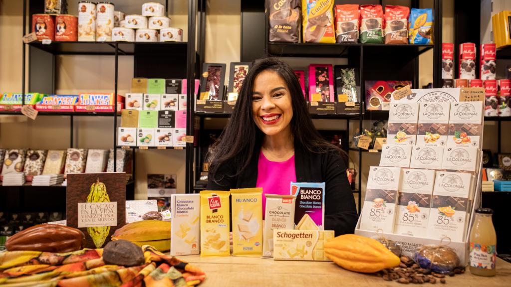 Las seis tabletas de chocolate blanco probadas por Helen, directora del Salón Internacional del Chocolate de Madrid.