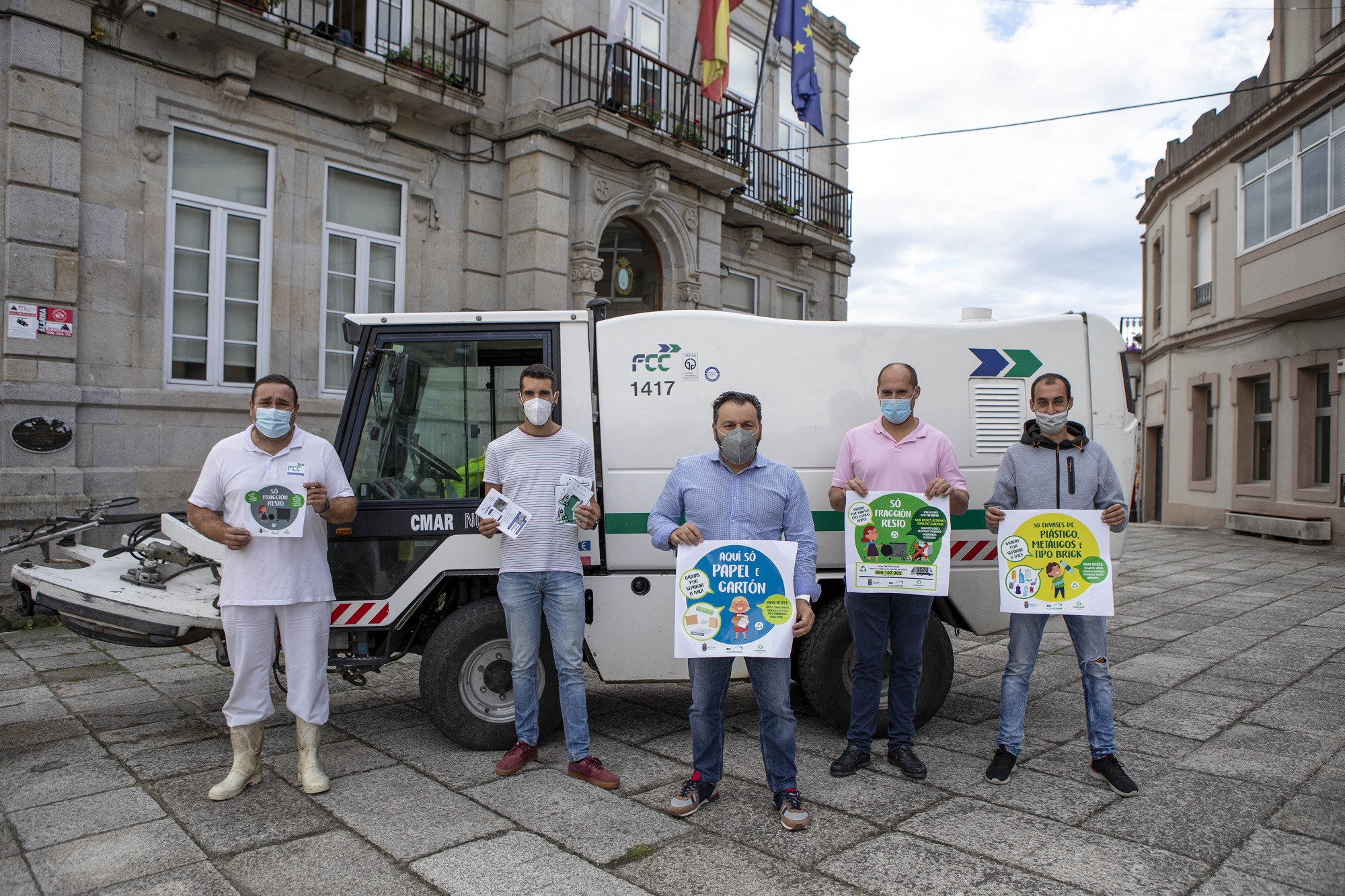 Presentación de la campaña en el municipio.