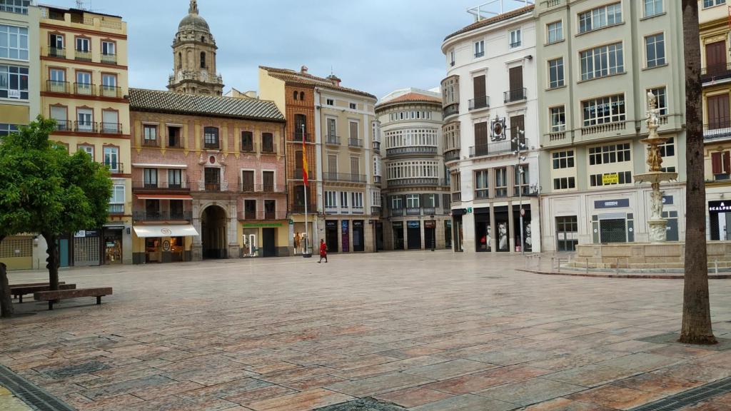 Vivir en un centro vacío y confinado era como ser el último hombre en la tierra.