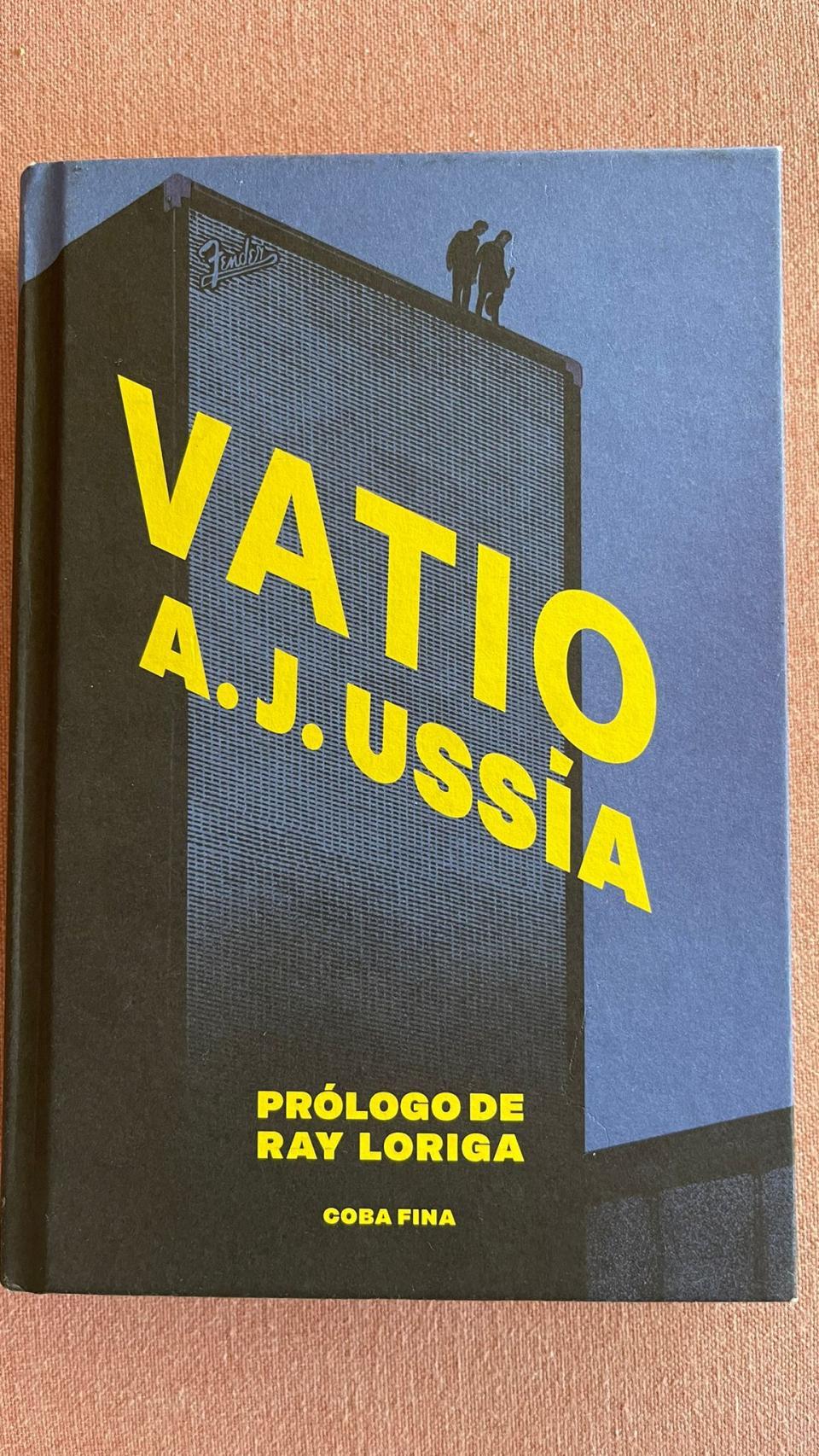 El ampli Fender en la portada de Vatio.