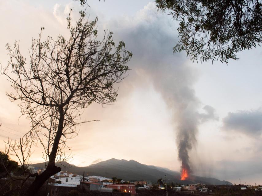 Erupción del volcán Cumbre Vieja de La Palma.
