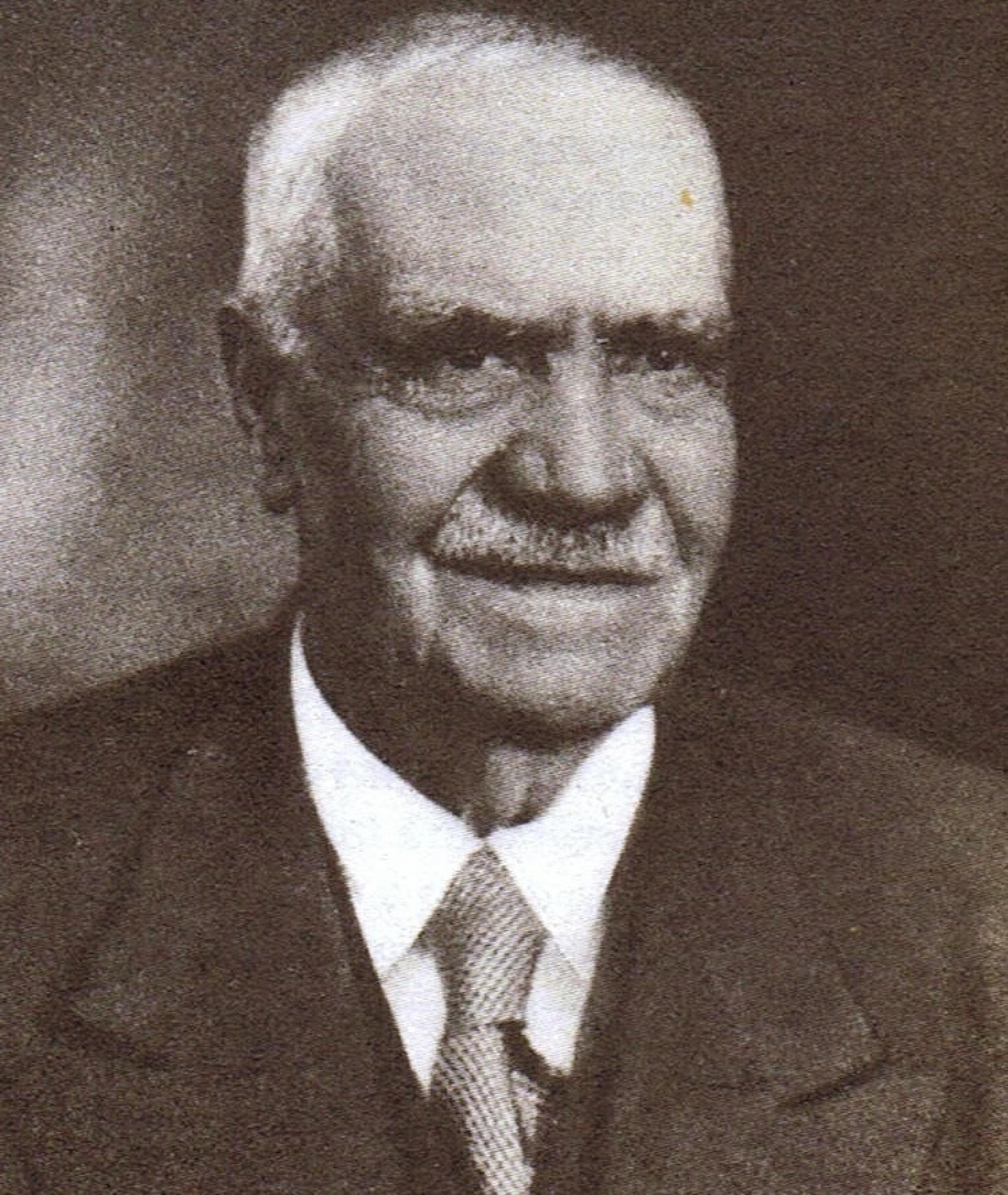 Un retrato de Federico García Rodríguez.