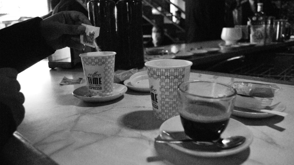 La barra de un establecimiento hostelero en Valladolid