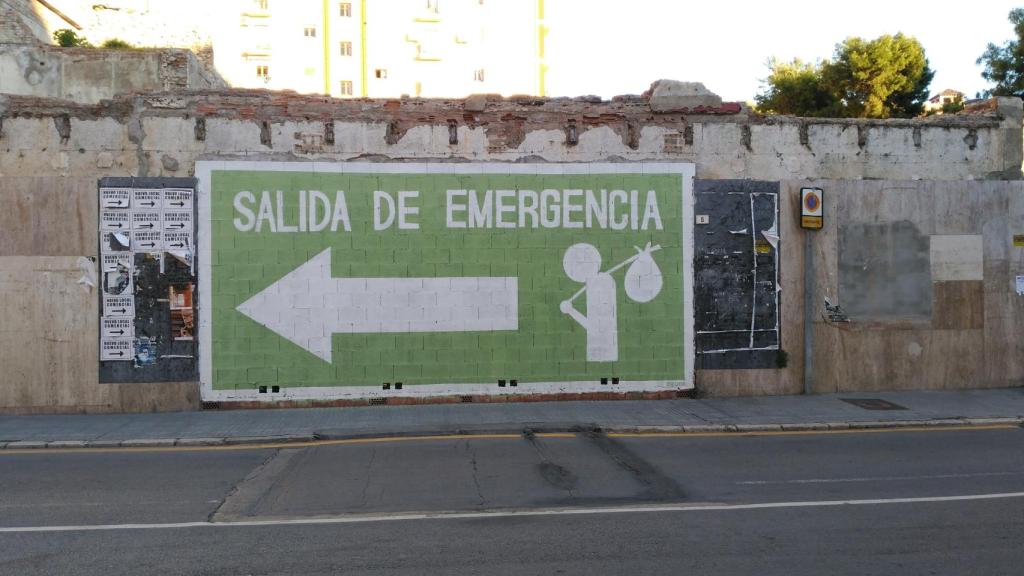 En ocasiones, a los vecinos del centro les vendría bien una salida de emergencia para huir del ruido.