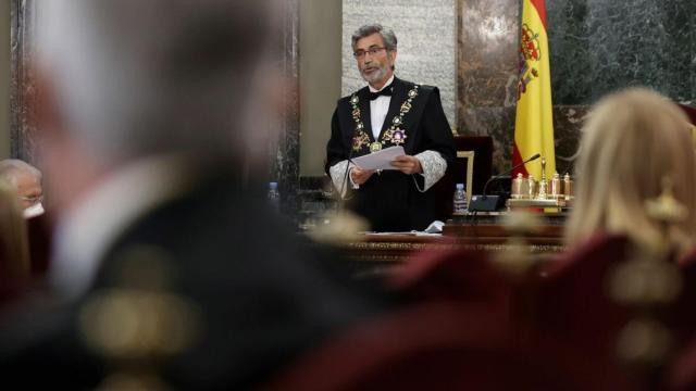 Carlos Lesmes, presidente en funciones del CGPJ.