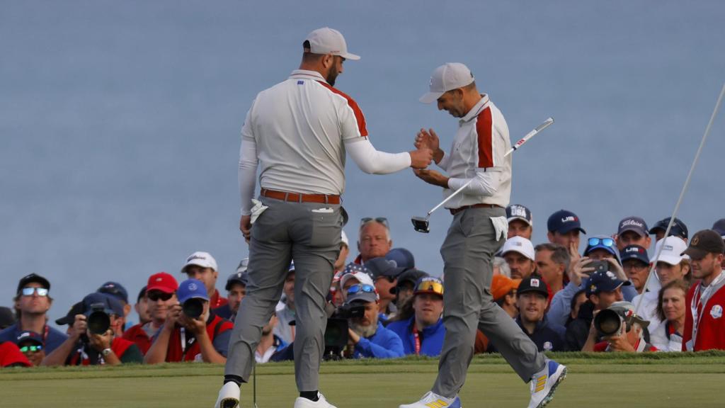 Jon Rahm y Sergio García, en la Ryder Cup 2020