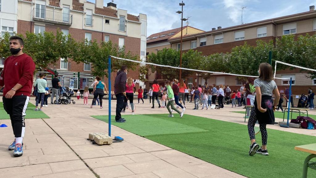 Las actividades deportivas contaron con numerosos participantes