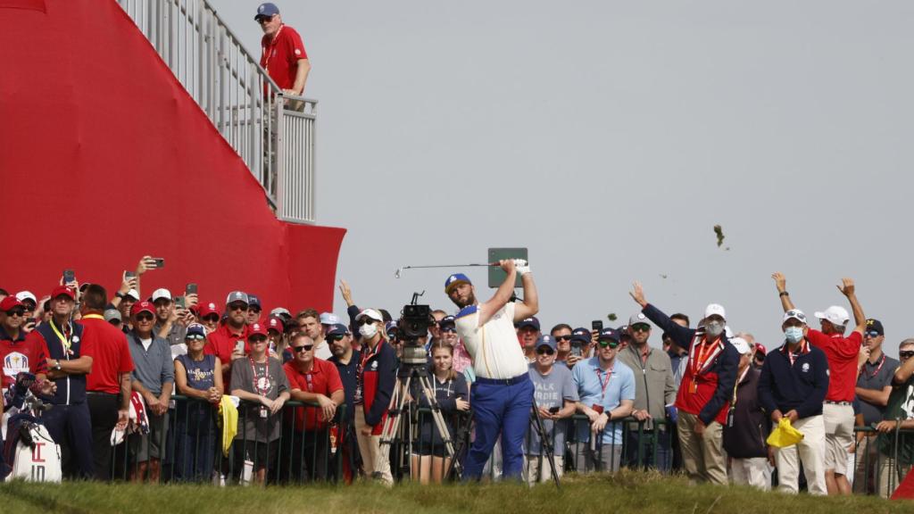 Jon Rahm en la Ryder Cup