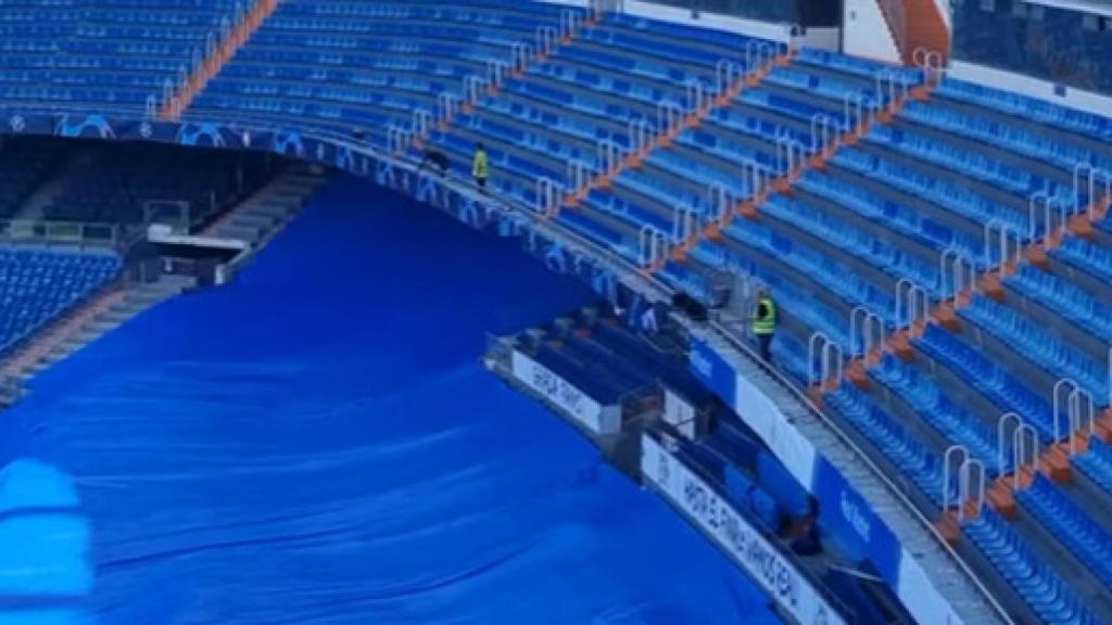 Interior del Santiago Bernabéu