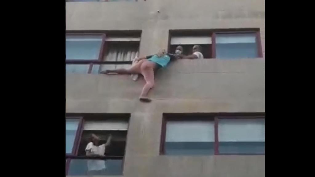 Captura del video publicado por el SUP en Twitter.