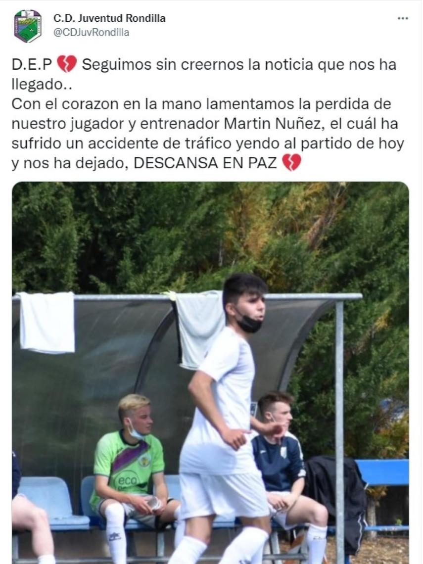 Tuit de la C.D. Juventud Rondilla