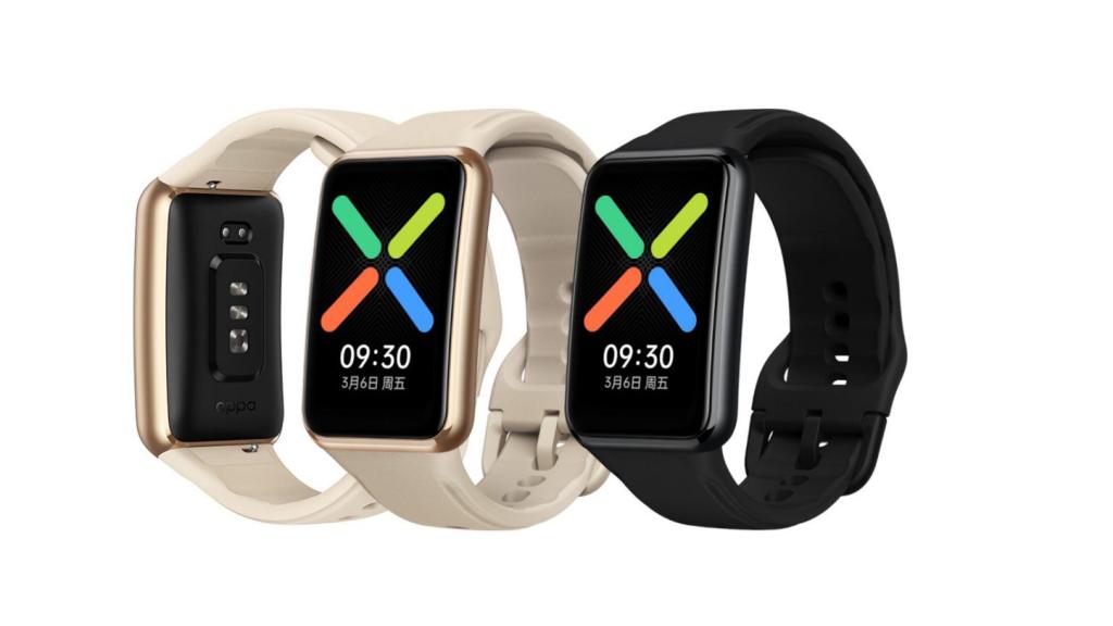 Oppo Watch Free en varios colores