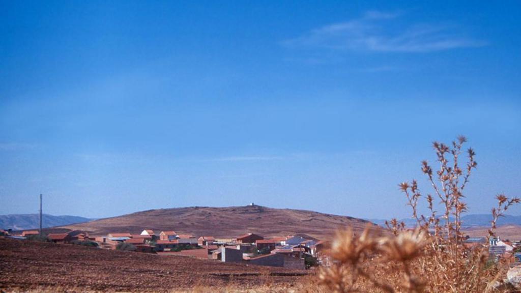 Volcán del Cerro de los Santos, en Porzuna