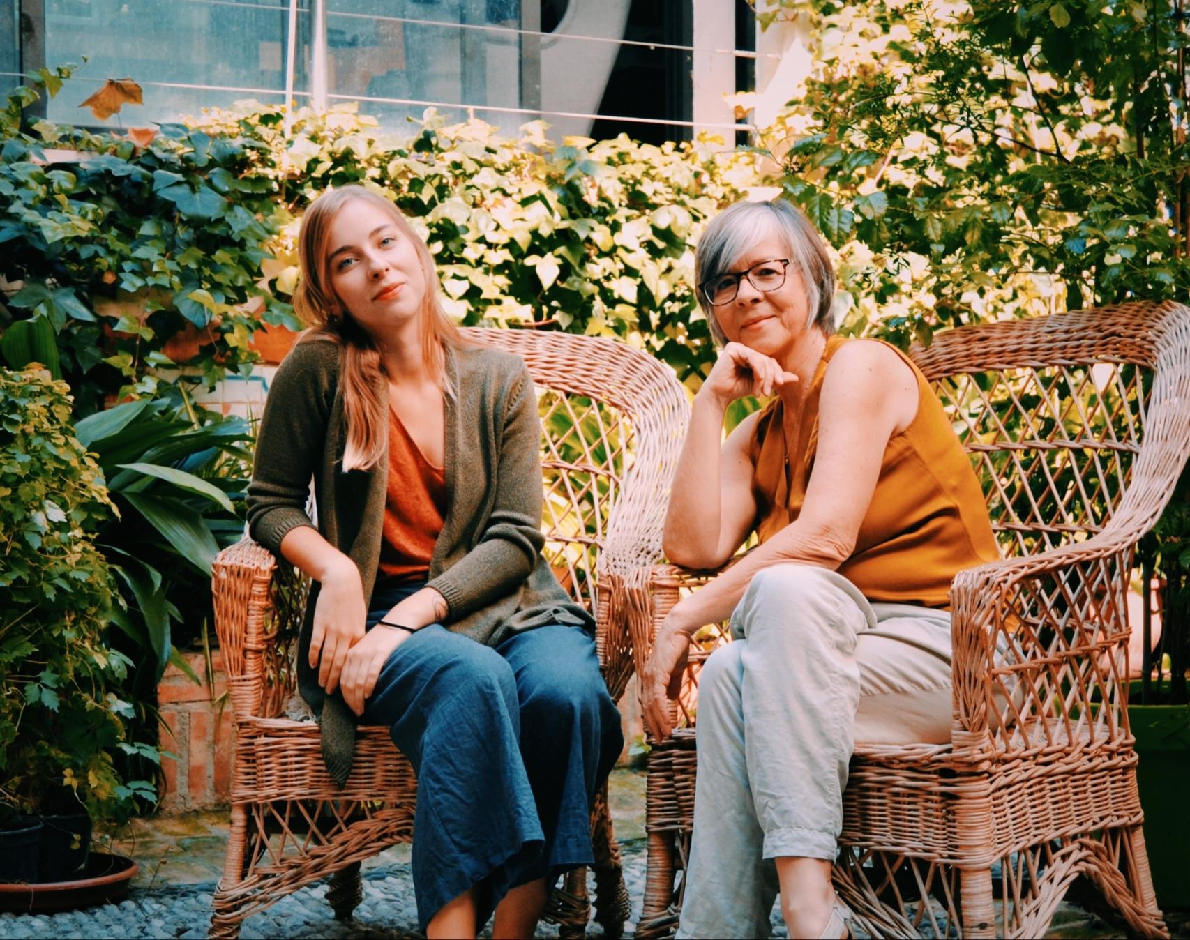 Las creadoras de la editorial Amor de madre.