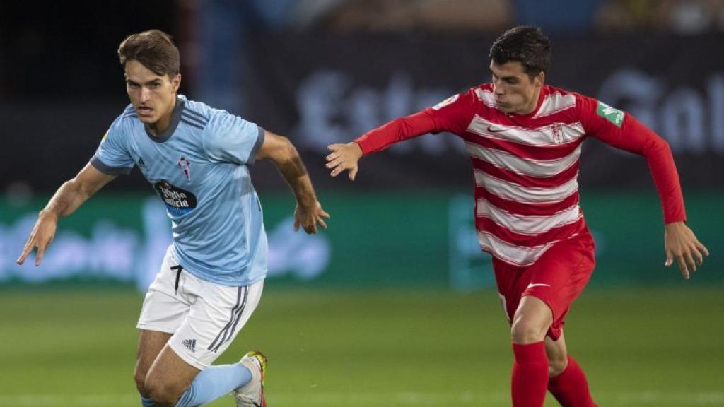 Denis Suárez, en un partido del Celta de Vigo de La Liga 2021/2022